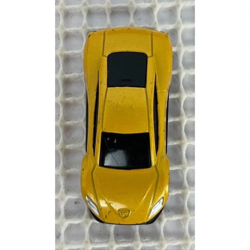 Nissan HondaNSX Motor Max Toy‎ Car 6195/6196 Diecast Matchbox Yellow